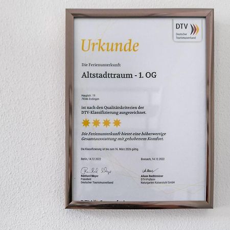 Altstadttraum Endingen am Kaiserstuhl Exteriör bild